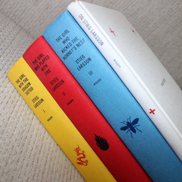 3/$88❤️unread Stieg Larsson's Millennium Trilogy Deluxe hardcover book set box - Picture 4 of 16